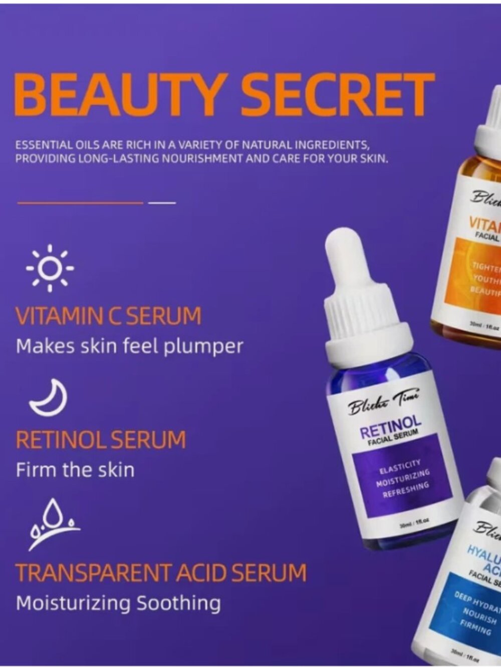 Blithe Time Serum Set